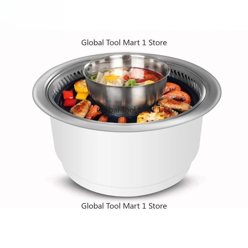 Korean Bbq Grill - Pemanggang BBQ Listrik Inframerah Komersial Korea
