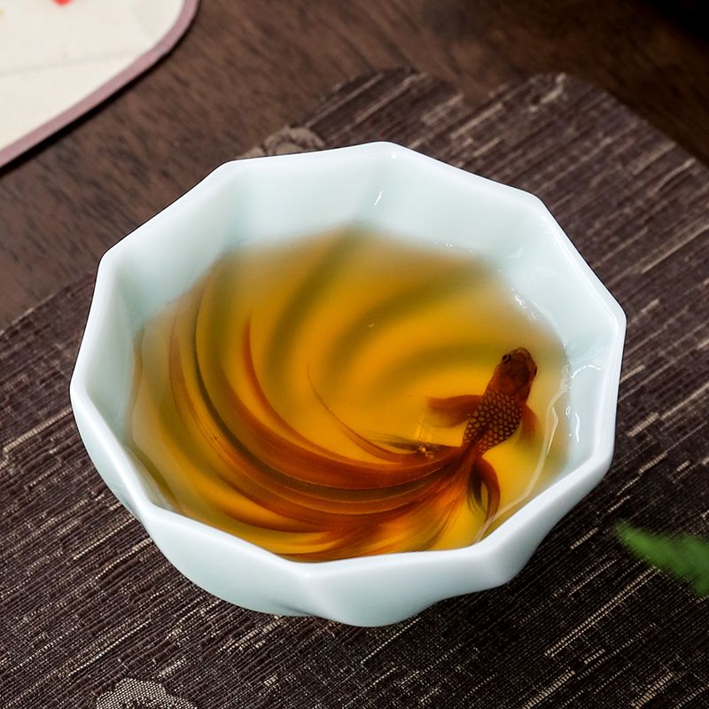 Cangkir Teh Celadon Kreatif Bu - Celadon Ceramic Cup ulasan dan harga